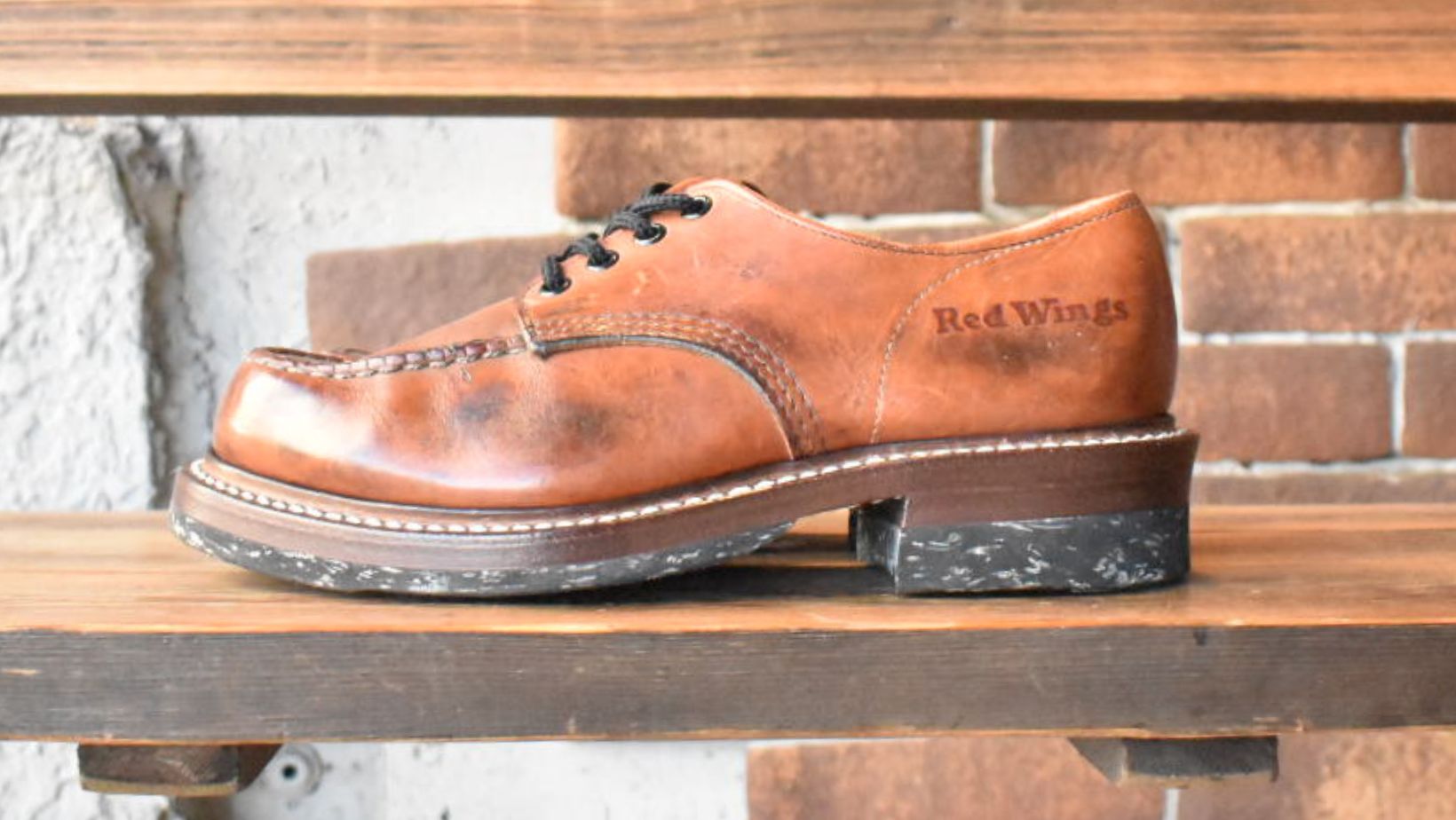 レッドウィング オックスフォード サイドビュー Red Wingsロゴ