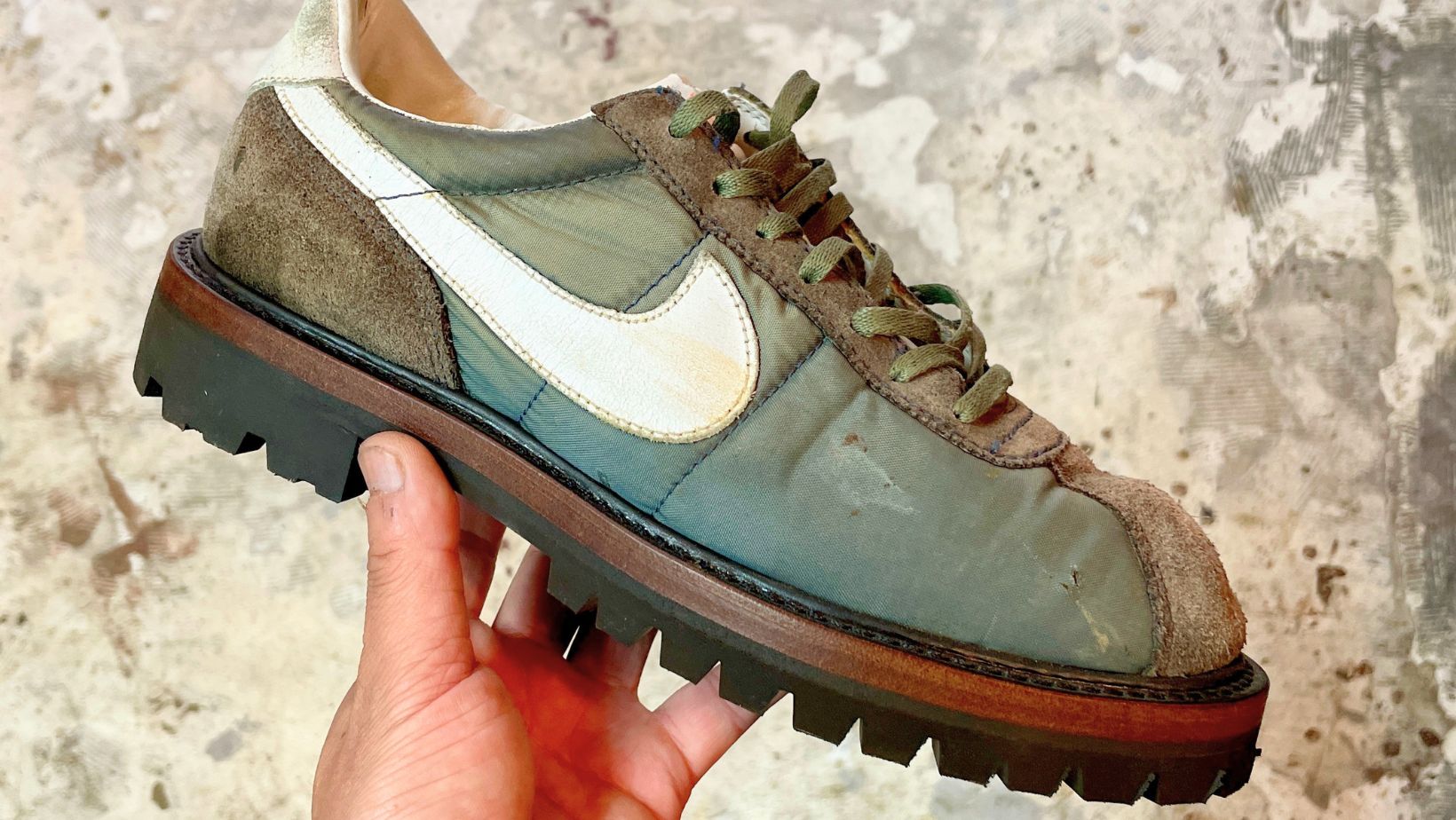 ナイキ コルテッツ Vibram100 カスタム 横