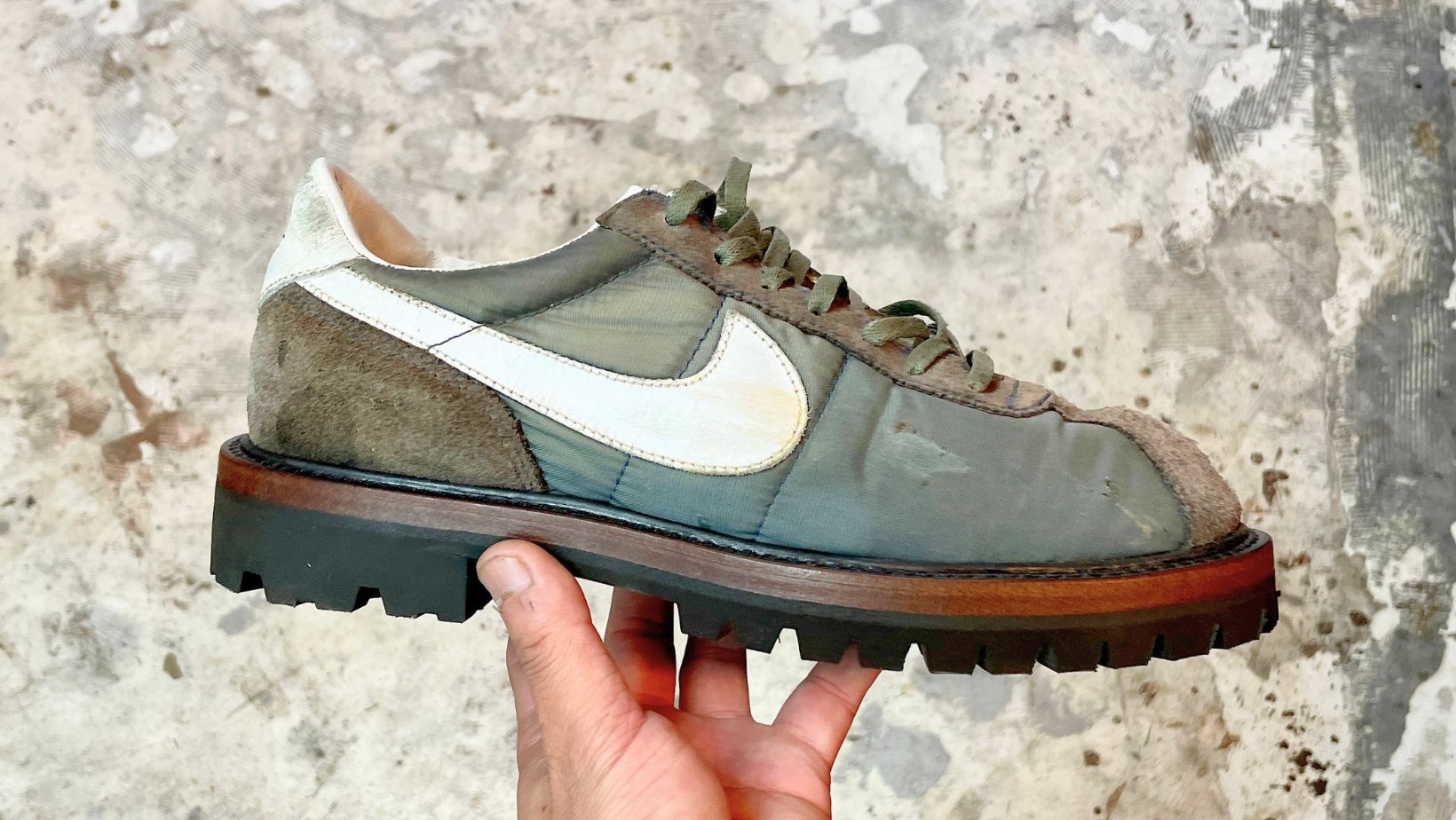 ナイキ コルテッツ Vibram100 ソールカスタム