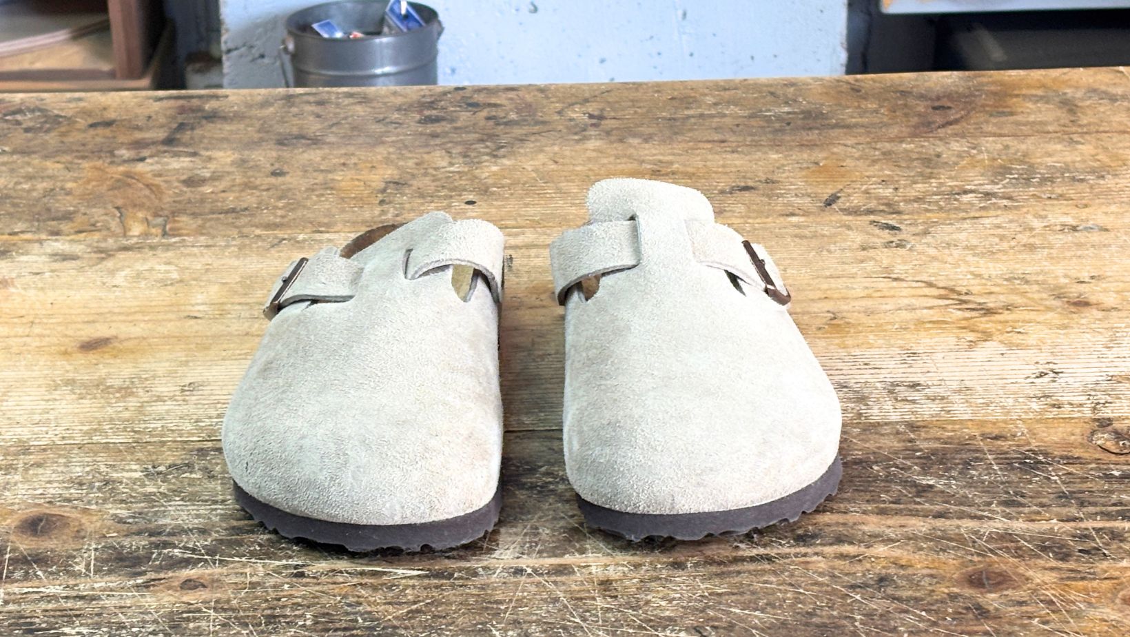 ビルケンシュトック ボストン Vibram148 カスタム前