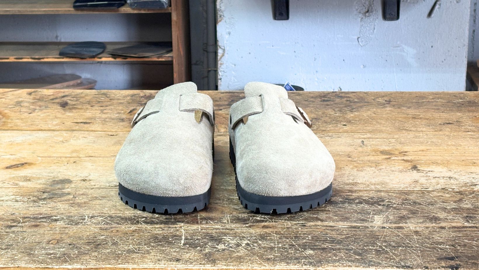 ビルケンシュトック ボストン Vibram148 カスタム後 正面