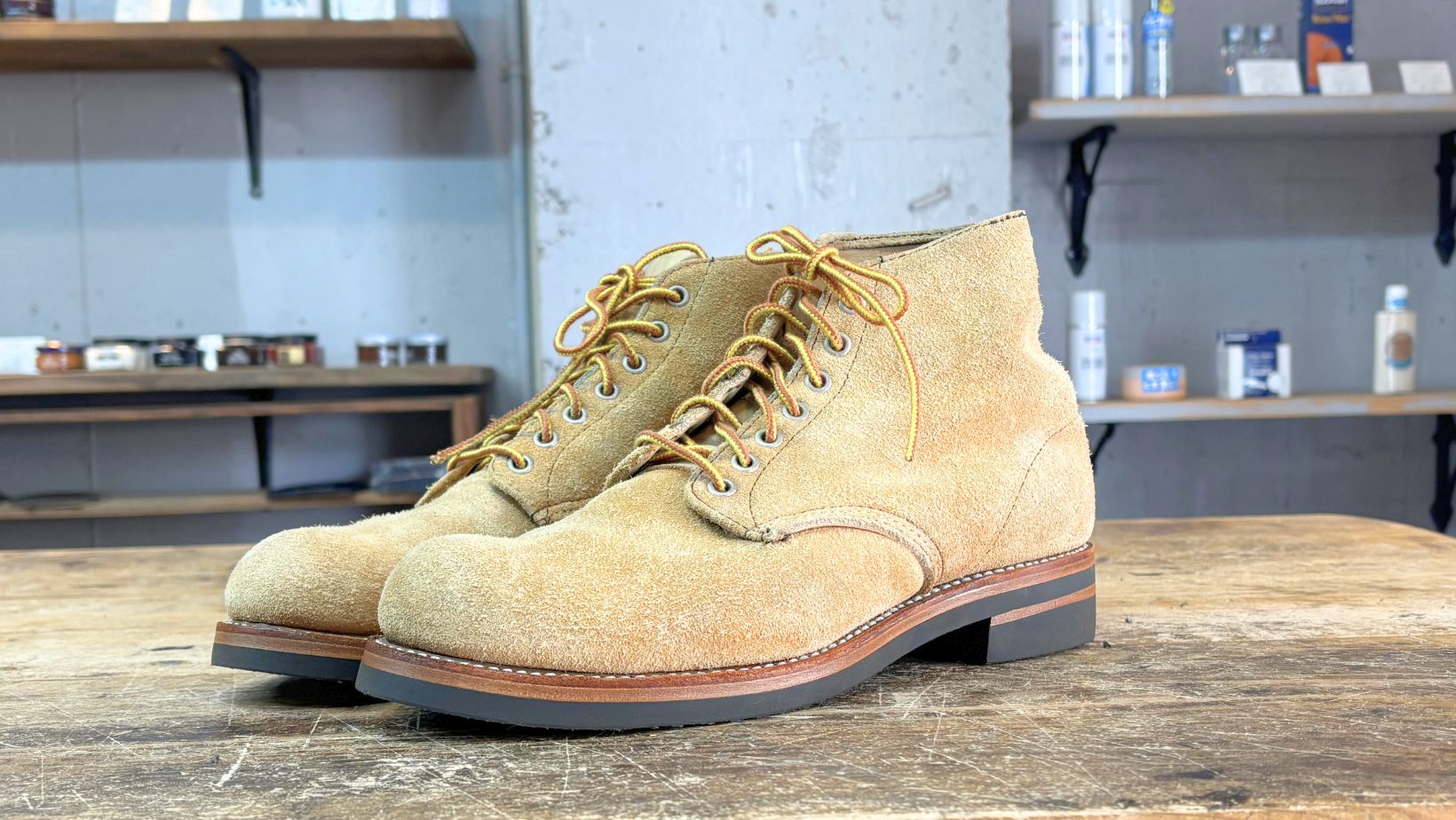 レッドウィング8167 Vibram700 ソールカスタム