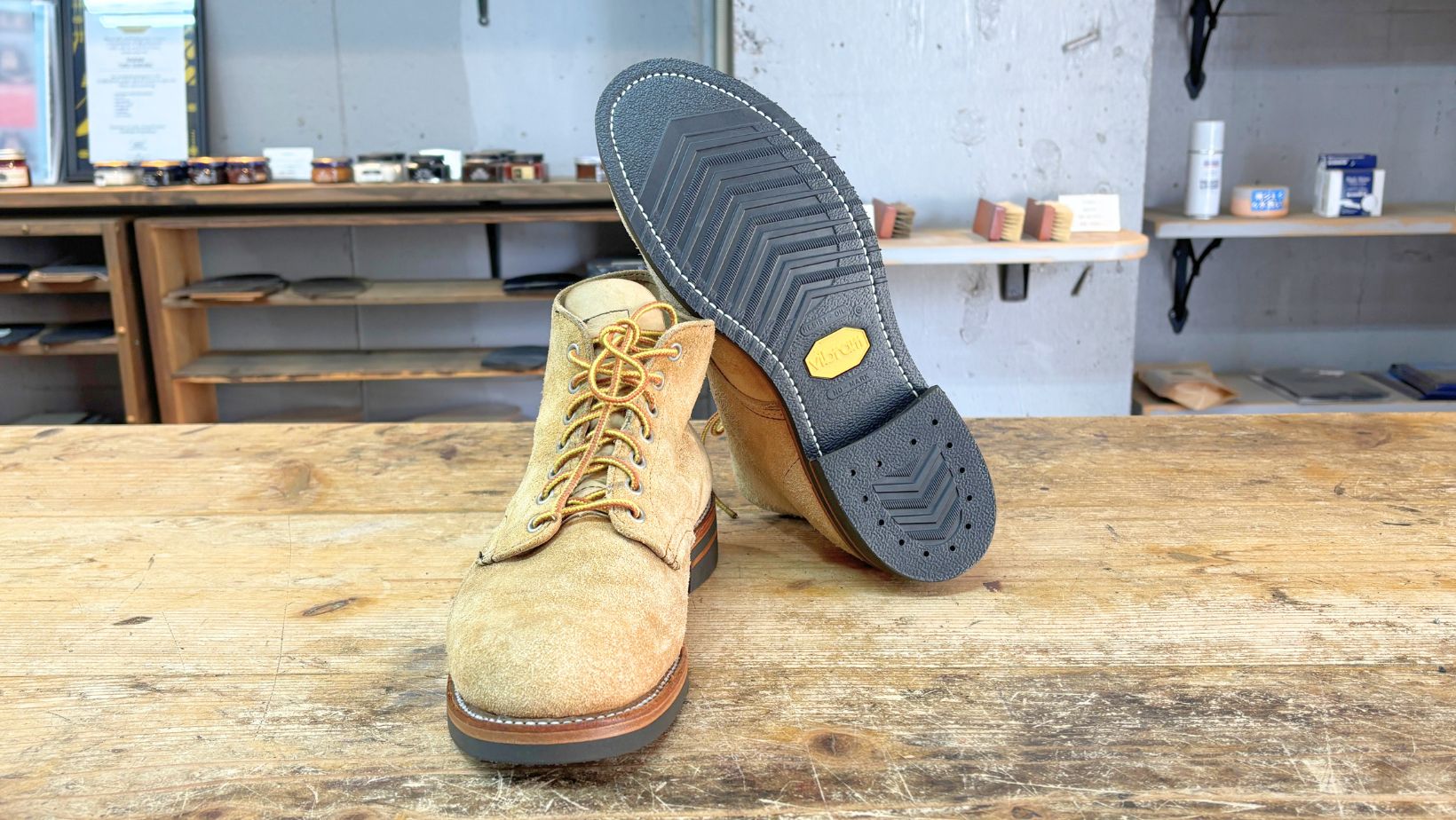 Vibram700 ソール底面 レッドウィング8167